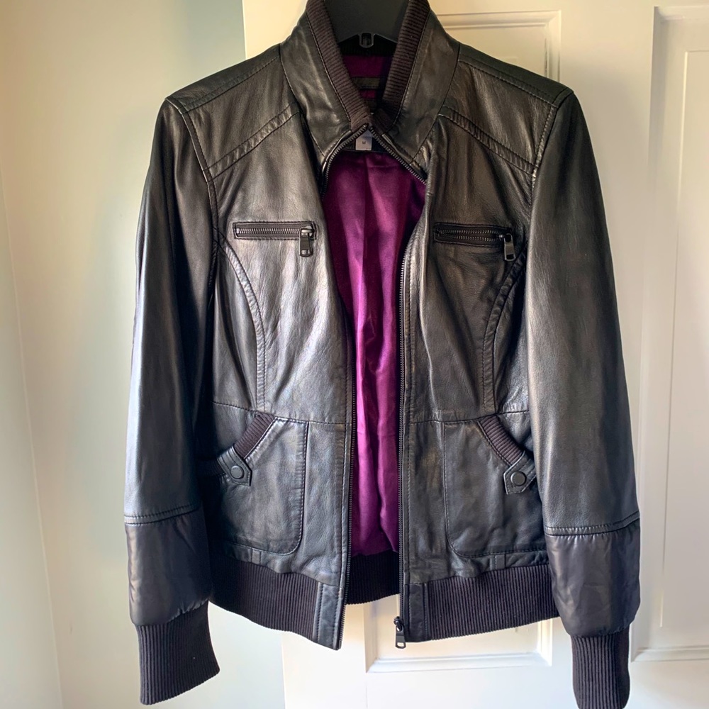 Marc New York Leather Jacket